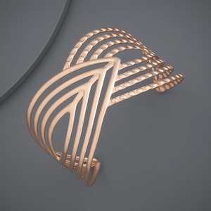 Bracelet manchette chic et tendance - Kada 184582 - Product Image 1