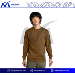 เสื้อสเวตเตอร์แฟชั่นผู้ชายระบายอากาศได้ดีขนาด240กรัมแบบถักนิตติ้งใส่สบายสำหรับการออกกำลังกายกลางแจ้งกิจกรรมกลางแจ้งของแข็ง - Product Image 3