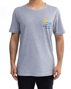 Camisetas Formales de Hombre de Secado Rápido y Transpirables, 100% Poliéster Tejido, Antiarrugas, Corte Holgado, Logotipo Personalizado Bordado, 280g, Verano - Product Image 5