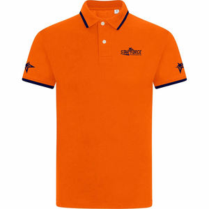 Polos de colección de verano para hombre personalizados al por mayor servicio ODM tejido de punto transpirable diseños de patrón sólido en blanco corto - Product Image 5