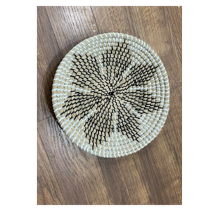 Placa tejida de algas marinas naturales, bandeja de posavasos multiusos, decoración del hogar, proveedor de Vietnam - Product Image 1