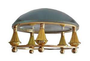 Fabricante Mayorista de Lupa de Escritorio de Metal Ligero, Color Personalizado, Logotipo Náutico Indio, Decoración Coleccionable Art Deco - Product Image 2