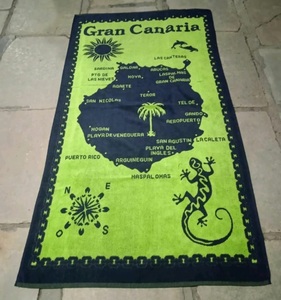 ผ้าขนหนูชายหาดผ้าฝ้ายทอจาก100% ดีไซน์หรูแจ็คการ์ดสำหรับผู้ใหญ่สไตล์ตุรกีและเขตร้อน - Product Image 1