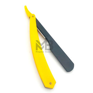 Maquinilla de Afeitar Manual Profesional con Hojas de Acero Inoxidable de un Solo Filo y Mango de Madera para Hombres y Mujeres - Product Image 2