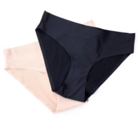 Women Sexy Underwear Summer Half Slips Cotton Knitted Seamless Apparel Panty Supplier in alibaba
