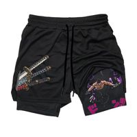 Pantalones Cortos Deportivos para Hombre de Alta Calidad, 100% Algodón, Cintura Media, Uso Casual, Transpirables, Servicio OEM