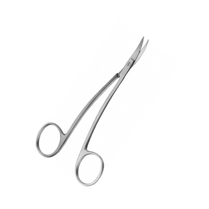 LA GRANGE 115 mm 4.12 \ "forbici da sala chirurgica a forma di S seghettato una lama affilata in acciaio da laboratorio medico - Product Image 4
