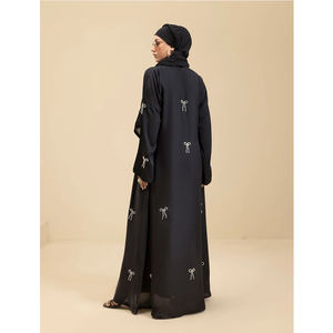 Meilleure qualité vêtements musulmans Abaya pour les femmes 2025 nouveau élégant personnalisé taille et couleurs Abaya pour les femmes dans le meilleur tissu - Product Image 6