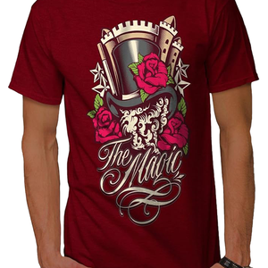 Camiseta con estampado gráfico Vintage Boxy Fit para hombre, estilo de lujo, moda, transpirable, peso pesado, 100% algodón, gran oferta de alta calidad - Product Image 3