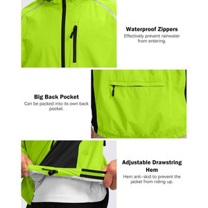 Chaqueta cortavientos Softshell impermeable y ligera para hombre, para aventuras al aire libre, opciones de marca personalizadas para uso en motocicleta - Product Image 5