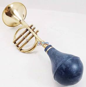 Vintage Brass <b>Car</b> Horn with Squeeze Ball Horn Collectible Gift Anniversary Man Gift Antiques Memorabilia Man Cave Decor Gift - Product Image 5