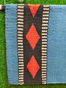 Manta de sillín de lana hecha a mano con diseño de Nueva Zelanda para Western Show Horse Top Wool Saddle Pad con tamaño de forro polar - Product Image 4