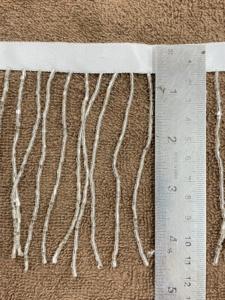 Kushang Textile Manufacturer, vente en gros de franges de vêtements en perles de couleurs assorties, accessoires décoratifs, 5 yards, robe latine - Product Image 5