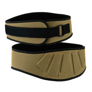 Cinturón de levantamiento de pesas de nailon y neopreno personalizable más vendido Seguridad física pesada con logotipo para levantamiento de pesas - Product Image 4