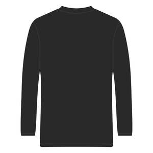 T-shirt à manches longues en coton avec broderie en chenille pour femmes noires diplômées des HBCU, sororité grecque Delta Divine Nine, mode universitaire - Product Image 1