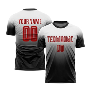 Kits de entrenamiento de camiseta de fútbol con estampado personalizado, conjunto de uniforme deportivo de fútbol con pantalones cortos, camisetas de Club - Product Image 5