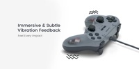 Manette de jeu filaire Tegenaria Lite de haute qualité avec détection de mouvement, gyroscope six axes, garantie d'un an pour les joueurs sur PC