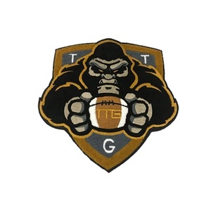 Wholesale Custom Heat-Transfer Chenille-Patches PVC-<b>Sequin</b> Embroidery Badges For Men Women Hoodies Garment-Decoration - Product Image 4