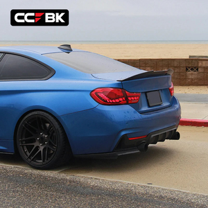 Alerón Trasero Estilo PSM de Fibra de Carbono Seca para <span class=keywords><strong>BMW</strong></span> F32 435i 440i F82 Competition CS 2014-2018, Alerón Trasero Tipo Cola de Pato - Product Image 5