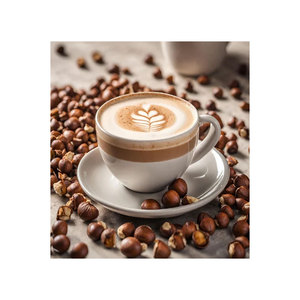 Café instantané biologique de qualité supérieure Fenzo, mélange de grains d'Arabica moulu et de noisettes, goût doux, torréfié, sachet relaxant, vente en gros - Product Image 1