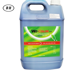หมึกอีโค-โซลเว้นท์ Wit-Color 5 ลิตร ความหนาแน่นสีสูง สำหรับหัวพิมพ์ Starfire 10PL สำหรับงานพิมพ์ดิจิทัล - Product Image 1