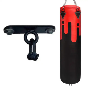 Premium Boxing Punching Heavy <b>Bag</b> PU Leather Heavy Hitter Boxing Training <b>Hanging</b> <b>Bag</b> With Customers Logo and Designs - Product Image 4