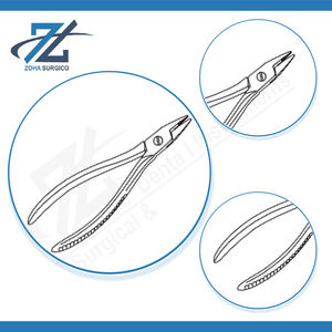 Alicates Manuales de Acero Inoxidable de Alta Calidad para Cortar Alambre, 175 mm, Uso Quirúrgico, Certificación CE, Fabricante en Pakistán - Product Image 3