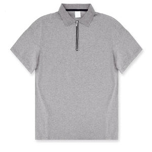 Polos informales de talla grande con diseño personalizado para hombre, polos de algodón de talla grande de tela cómodos hechos en fábrica - Product Image 5
