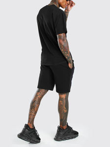 Conjunto de Dos Piezas Personalizado con Logotipo OEM para Hombre, Conjunto Deportivo de Verano, Pantalones Cortos y Camiseta - Product Image 2