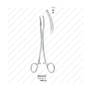 PRICE-THOMAS Bronchus Forceps Clamp Anastomosis Clamps Baby Satinsky Forceps CE ISO Certified <b>Basis</b> <b>Surgical</b> <b>Instruments</b> - Product Image 4