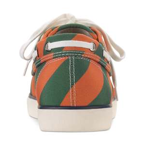 รองเท้าเรือผู้ชายยี่ห้อรอยซ์ รุ่นคลับรูม สีเขียว ไซส์ 7.5M หนังระบายอากาศ บุผ้าใบ พื้นรองเท้าด้านในยาง เหมาะสำหรับฤดูใบไม้ผลิและฤดูร้อน - Product Image 2