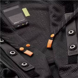 La mejor chaqueta blindada informal para motocicleta, capucha impermeable extraíble, armadura de protección CE, tela transpirable para ropa de carreras de motos - Product Image 4