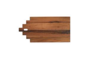 Planche à découper en bois massif de qualité supérieure 2026, design rectangulaire, planche à découper en bois pour la cuisine, robuste, pour la préparation des aliments - Product Image 3