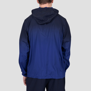 High Quality Custom Logo Sublimation Printing Lightweight Winter Hooded Solid Windbreaker Sets Unisex - Product Image 2