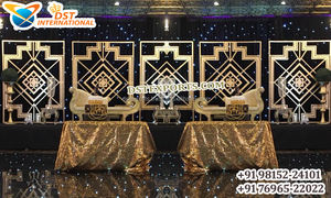 ซื้อซุ้มแต่งงานสำหรับฉากหลังเวทีที่มีสไตล์สำหรับงานแต่งงานที่ไม่ซ้ำใครแท่นวางสำหรับเวทีแต่งงาน - Product Image 3