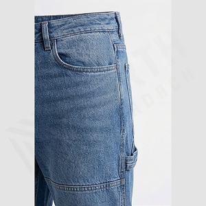 Jeans en denim 2025 pour hommes, pantalon slim, jeans skinny pour hommes, pantalon pour homme, vente en gros d'usine, respirant, droit, service OEM - Product Image 5