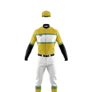 Meilleures ventes, prix imbattable, ensembles de tenues de baseball respirantes pour hommes, haute qualité, 100% polyester, design personnalisé, vente en ligne - Product Image 5