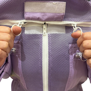 Traje de apicultura púrpura y gris hecho a medida de alta calidad para mujer Precio de servicio OEM transpirable y de moda - Product Image 6