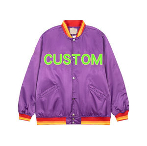Chaqueta de Satén Morada para Hombre, Chaquetas 2026, Chaquetas 2025, Chaquetas Personalizadas, Chaquetas Escolares, Chaquetas de Fiesta, Chaquetas de Moda de Nueva Tendencia - Product Image 3