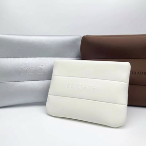 Sac cosmétique matelassé en néoprène avec logo personnalisé pochette <span class=keywords><strong>de</strong></span> maquillage étanche organisateur <span class=keywords><strong>de</strong></span> voyage <span class=keywords><strong>trousse</strong></span> <span class=keywords><strong>de</strong></span> <span class=keywords><strong>toilette</strong></span> pour dames cadeau Promotion - Product Image 2