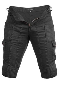 Men High Quality Customized Colors Grey Cotton Slim Fit Cargo Shorts <b>Mid</b> Waist Casual Style Drawstring Closure Breathable Quick - Product Image 5