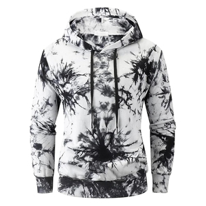 Sweat-shirts à capuche tie-dye personnalisés avec logo, vêtements d'hiver pour hommes, haute qualité, martial, 100% coton, nouvelle arrivée, sweat-shirts tendance de qualité supérieure - Product Image 1