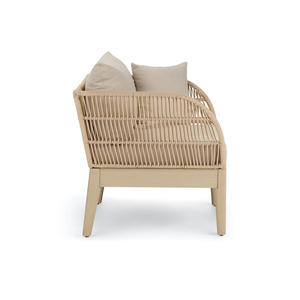 Outdoor <b>Arm</b> <b>Chair</b> Waterproof UV Resistant <b>with</b> Woven Rope and Cushion Garden Furniture Wholesale Supplier - Product Image 3