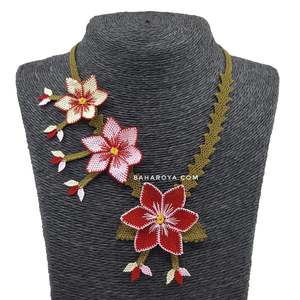 สร้อยคอจี้หยดน้ำตาสีแดงคอลเลกชัน fatmagül - Product Image 1