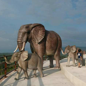 Sculpture d'animal de zoo en fibre de verre grandeur nature, émulation réaliste, décoration de <span class=keywords><strong>parc</strong></span> <span class=keywords><strong>zoologique</strong></span> - Product Image 2