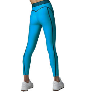 Form Fitting <b>Womens</b> <b>Compression</b> <b>Tights</b> with High Waistband <b>for</b> Sports Yoga and Running - Product Image 5