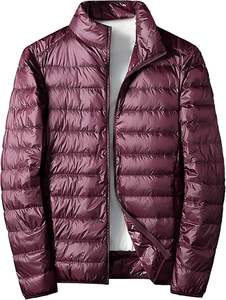 Respirant imperméable hiver hommes doudoune support avant chaud Parka épaisseur Standard Streetwear motif solide décontracté - Product Image 6