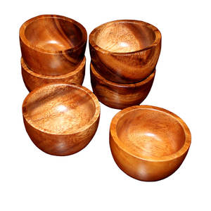 Mini cuencos rectangulares de madera de mango antiguo, para tienda, cafetería, tamaño personalizado, precio barato, color madera natural - Product Image 6