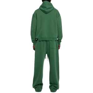 Conjunto Deportivo Casual de Dos Piezas para Hombre, Chaqueta con Capucha y Pantalones Deportivos, 100% Poliéster/Algodón, 340 g/m², Estilo Holgado, Personalizable - Product Image 3