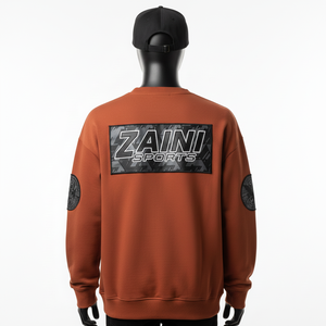 Sudadera de Hombre, Premium, 320 GSM, Algodón y Poliéster, Panel Frontal de Felpa, Logotipo con Transferencia Térmica, Colores Sólidos, Básica - Product Image 2